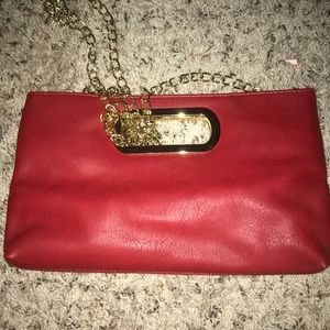 Charming Charlie’s red purse/clutch